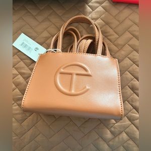 NWT Authentic Telfar Small Tan